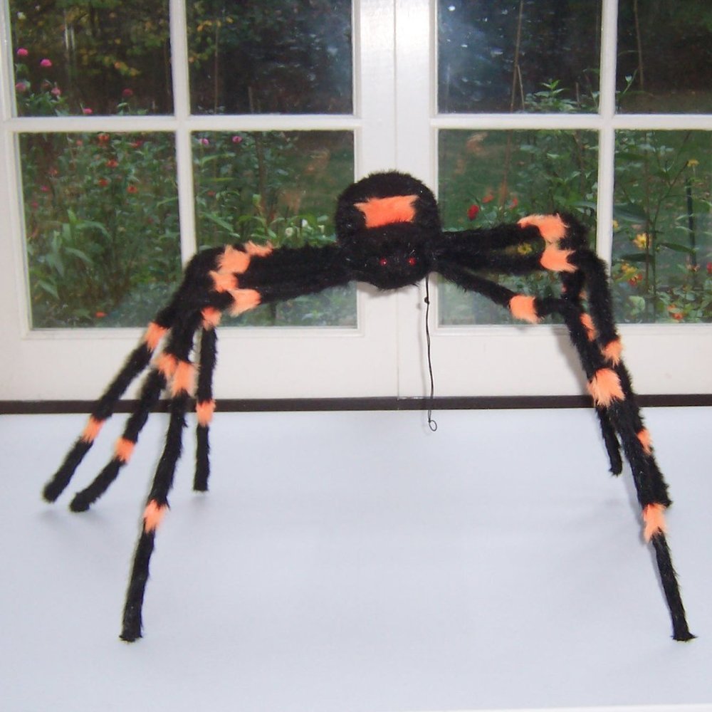 HALLOWEEN Large Foldable Spider Decoration